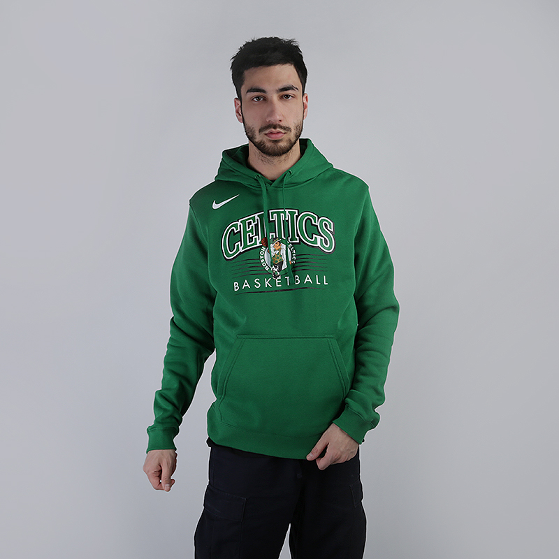 мужская зеленая толстовка Nike NBA Boston Celtics BV0911-352 - цена, описание, фото 1